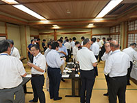 第129回月例研修会『製造業におけるAI活用の最前線 ―航空宇宙産業の未来を拓く、現場起点のAI/DX活用-』:懇親会の様子2