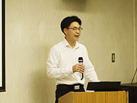 第132回月例研修会『難削材部品の安定生産を実現する加工技術と機械』：古屋氏による講演